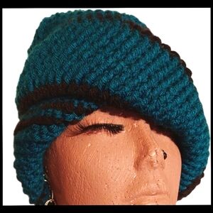 #9L❤️ve HANDMADE. CROCHET CLOCHE HAT.